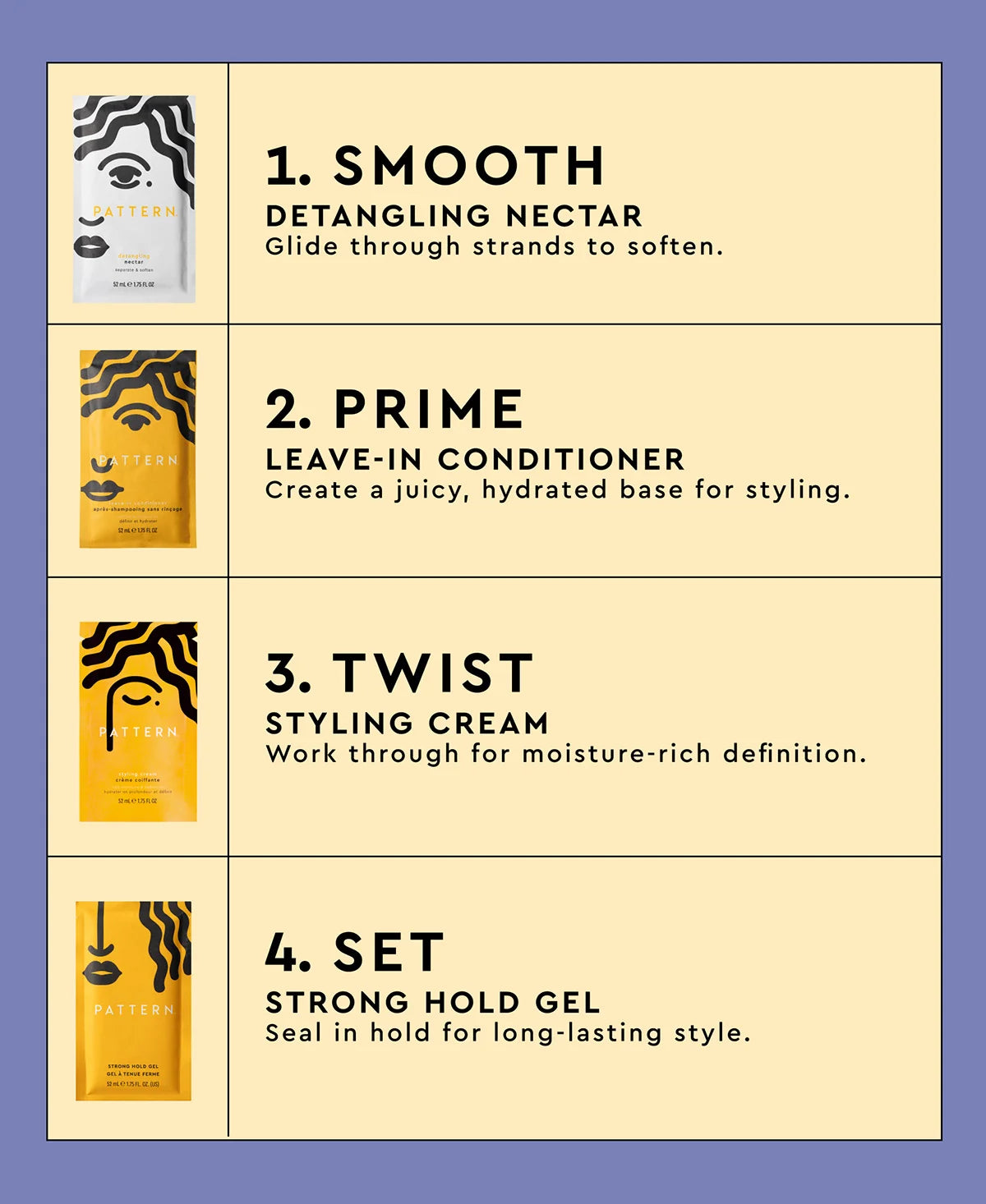 Textured Twist Out Cocktail Sampler Set